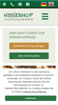 Mobile Screenshot of hieserhof.at